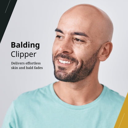 Wahl Professional 5 Star Balding Clipper - Corded V5000 Electromagnetic Motor for Ultra-Close Trimming Avelisse