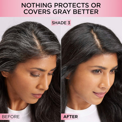 L'Oreal Paris Excellence Crème Permanent Hair Dye - 6 Light Brown, Triple Care with Hyaluronic Acid, 100% Gray Coverage