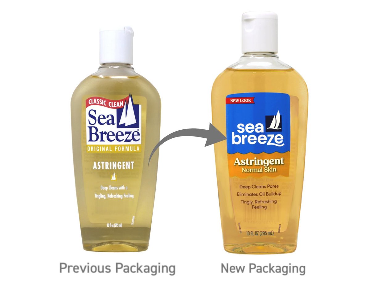 Sea Breeze Actives Original Formula Astringent - 10 Oz | Deep Cleansing Toner - görsel 7