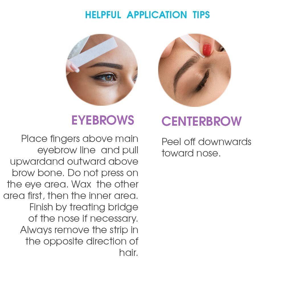 Surgiwax Eyebrow Wax Strips – Ready-to-Use Brow Shapers, 28 Applications - görsel 3