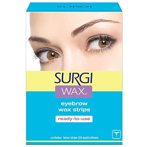 Surgiwax Eyebrow Wax Strips – Ready-to-Use Brow Shapers, 28 Applications - görsel 2