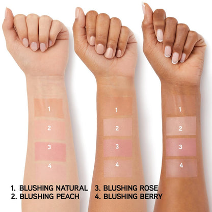 Physicians Formula Powder Palette Multi-Colored Blush - Blushing Rose, Hypoallergenic & Silky Smooth
