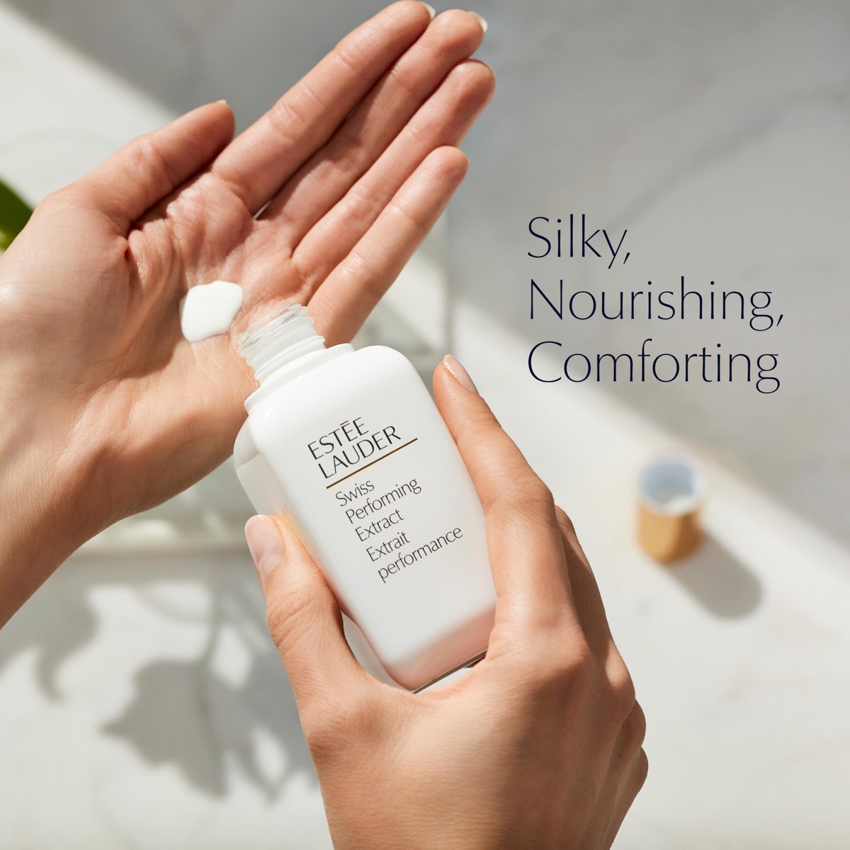 Estée Lauder Swiss Performing Extract Hydrating Milky Soft Face Lotion Moisturizer, 3.4 oz Avelisse