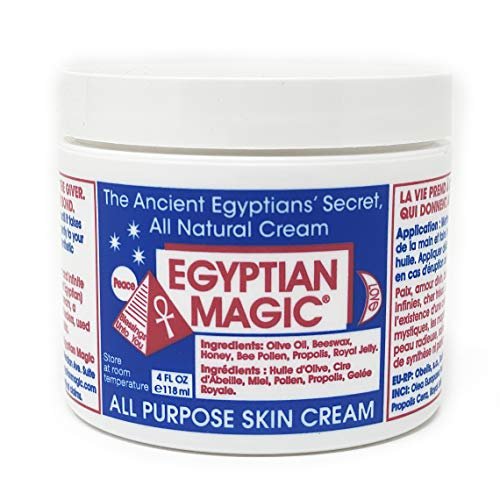 Egyptian Magic All Purpose Skin Cream - 4 oz Jar | Face, Body & Dry Skin Moisturizer for Eczema, Scars, Stretch Marks & Tattoo Aftercare Avelisse