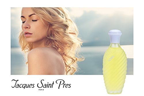 Jacques Saint Pres CIEL Eau De Parfum for Women - Soft, Powdery Scent with Vanilla & White Rose - 3.4 Fl Oz Avelisse