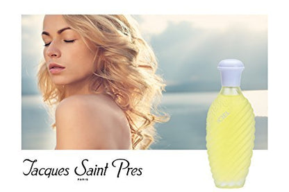 Jacques Saint Pres CIEL Eau De Parfum for Women - Soft, Powdery Scent with Vanilla & White Rose - 3.4 Fl Oz Avelisse