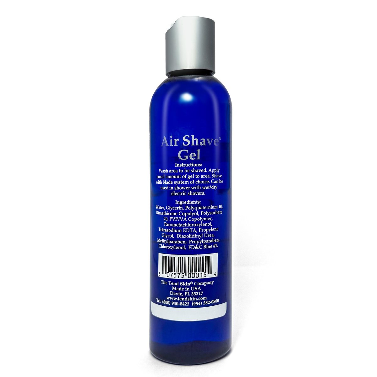 Tend Skin Air Shave Gel Advanced Hydrating & Moisturizing Formula, 8 Oz Avelisse