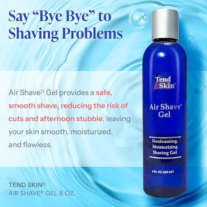 Tend Skin Air Shave Gel Advanced Hydrating & Moisturizing Formula, 8 Oz Avelisse