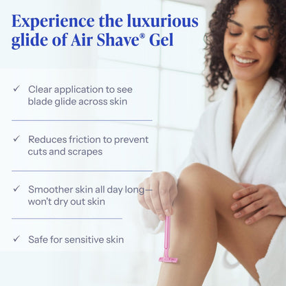 Tend Skin Air Shave Gel Advanced Hydrating & Moisturizing Formula, 8 Oz Avelisse