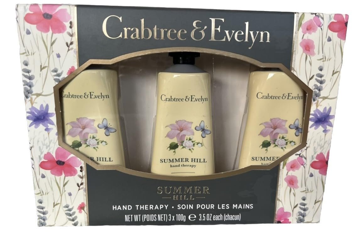 Crabtree & Evelyn Nantucket Briar Hand Therapy – Summer Hill 3-Pack Avelisse