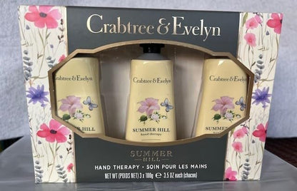 Crabtree & Evelyn Nantucket Briar Hand Therapy – Summer Hill 3-Pack Avelisse