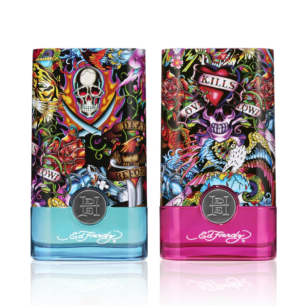 Ed Hardy Hearts & Daggers Eau De Parfum by Christian Audigier - 3.4 fl oz Avelisse