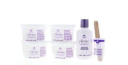 Affirm Relaxer Kit for Natural Hair - 4 Applications (White, 1 Count) Avelisse