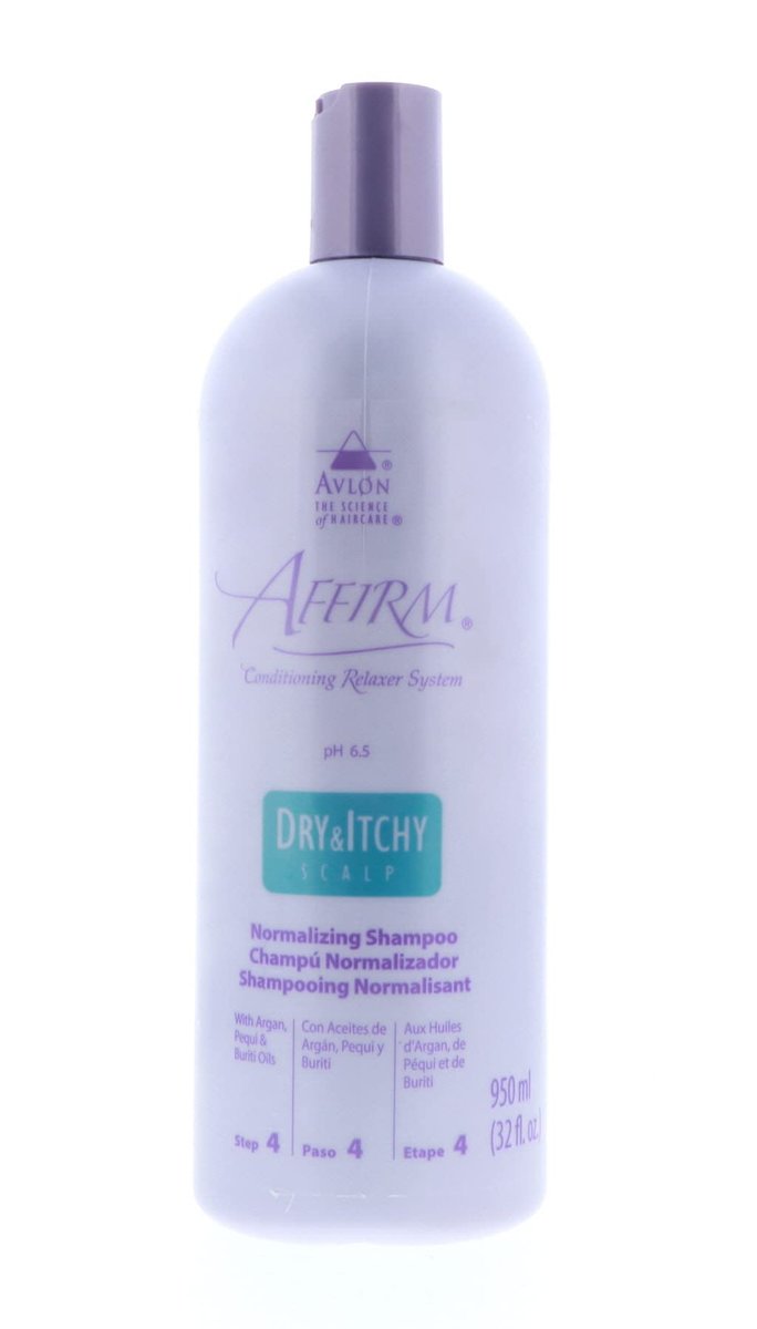 Avlon Affirm Dry and Itchy Scalp Normalizing Shampoo - 32 oz, Soothing Relief for Dry, Itchy Scalp - görsel 1