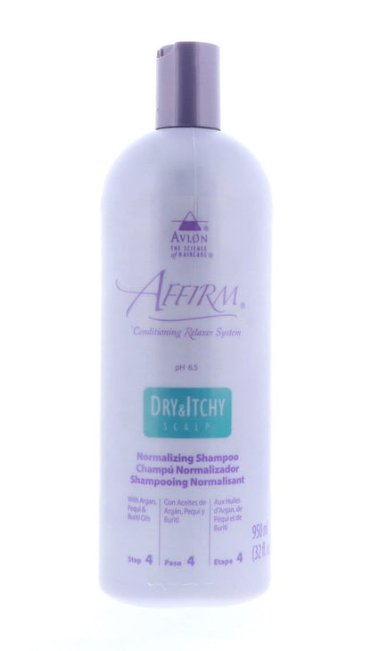 Avlon Affirm Dry and Itchy Scalp Normalizing Shampoo - 32 oz, Soothing Relief for Dry, Itchy Scalp