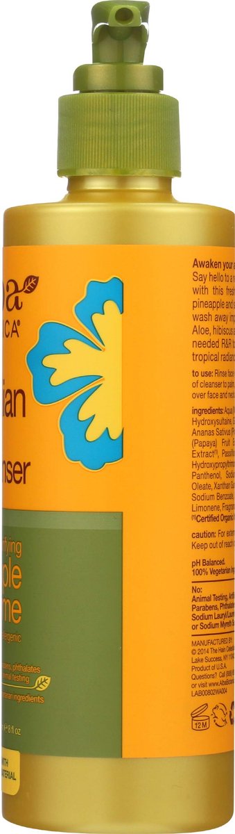 Alba Botanica Hawaiian Enzyme Face Cleanser - Pineapple, 8 oz Avelisse