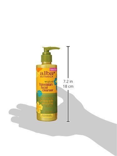 Alba Botanica Hawaiian Enzyme Face Cleanser - Pineapple, 8 oz Avelisse