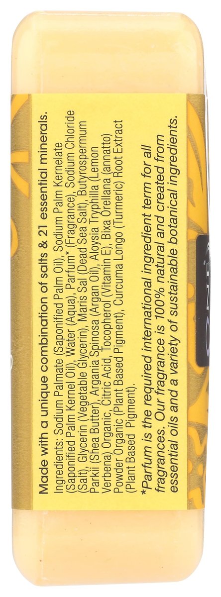 One With Nature Lemon Sage Bar Soap – 7 oz, Natural & Gentle Cleansing Avelisse