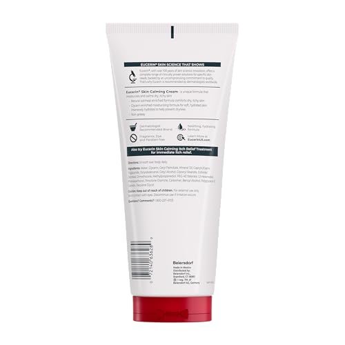 Eucerin Daily Hydration Broad Spectrum SPF 30 Sunscreen Body Cream for Dry Skin, 8 Oz Avelisse