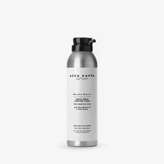 ACCA KAPPA White Moss Shaving Foam – Moisturizing Foam for Sensitive Skin, 200ml