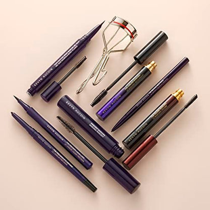 Kevyn Aucoin The Precision Brow Pencil - Brunette: Ultra Slim Retractable Brow Definer with Spoolie for Sculpting and Shaping Avelisse