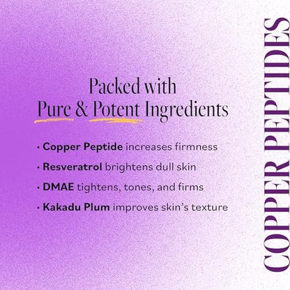 Derma E Firming DMAE Moisturizer with Copper Peptides, Resveratrol & Kakadu Plum - Vegan Anti-Aging Face Cream for Collagen & Elastin Support, 2 oz Avelisse