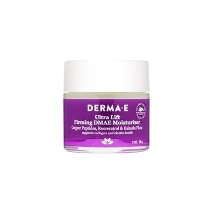 Derma E Firming DMAE Moisturizer with Copper Peptides, Resveratrol & Kakadu Plum - Vegan Anti-Aging Face Cream for Collagen & Elastin Support, 2 oz Avelisse
