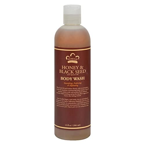 Nubian Heritage Honey & Black Seed Body Wash - 13 oz | Moisturizing & Nourishing Avelisse