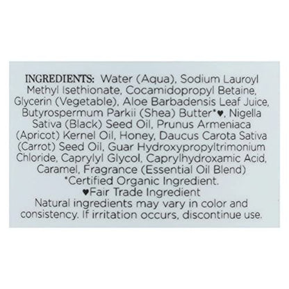 Nubian Heritage Honey & Black Seed Body Wash - 13 oz | Moisturizing & Nourishing Avelisse