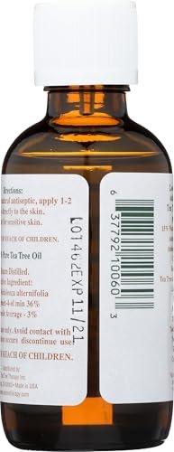 Tea Tree Therapy 100% Pure Australian Tea Tree Oil, 2 oz Avelisse