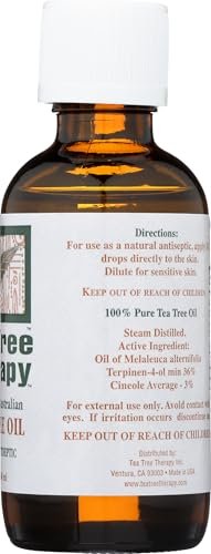 Tea Tree Therapy 100% Pure Australian Tea Tree Oil, 2 oz Avelisse