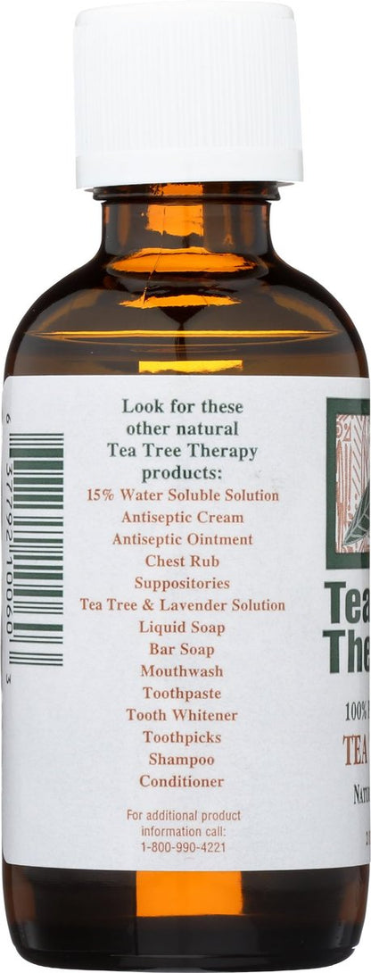 Tea Tree Therapy 100% Pure Australian Tea Tree Oil, 2 oz Avelisse