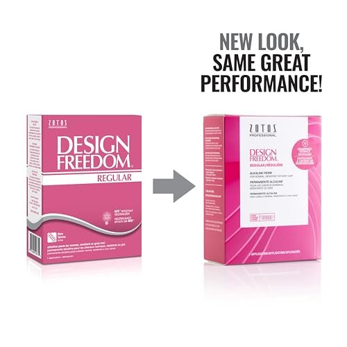 Zotos Design Freedom Regular Perm Kit – At-Home Permanent Wave for Natural-Looking Curls - görsel 4