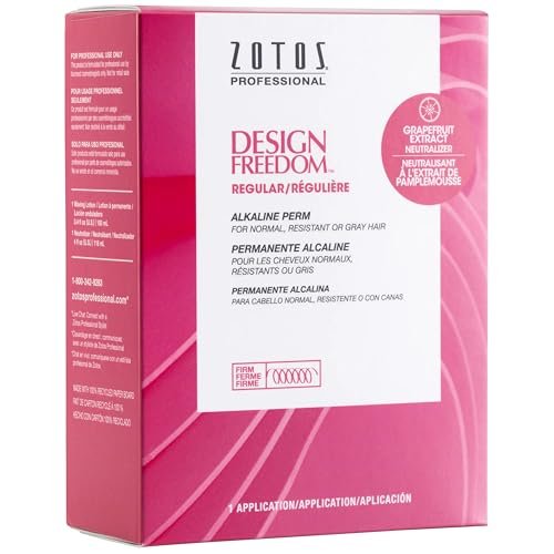 Zotos Design Freedom Regular Perm Kit – At-Home Permanent Wave for Natural-Looking Curls - görsel 2
