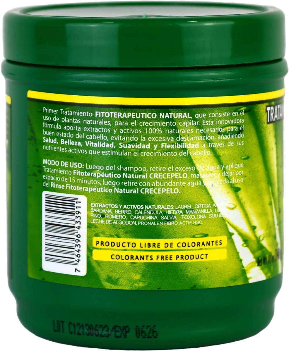 BOÉ COSMETICS Natural Phytotherapeutic Hair Growth Treatment Jar - Deep Conditioning & Repair for Stronger, Healthier Hair - 8.5 oz - görsel 5