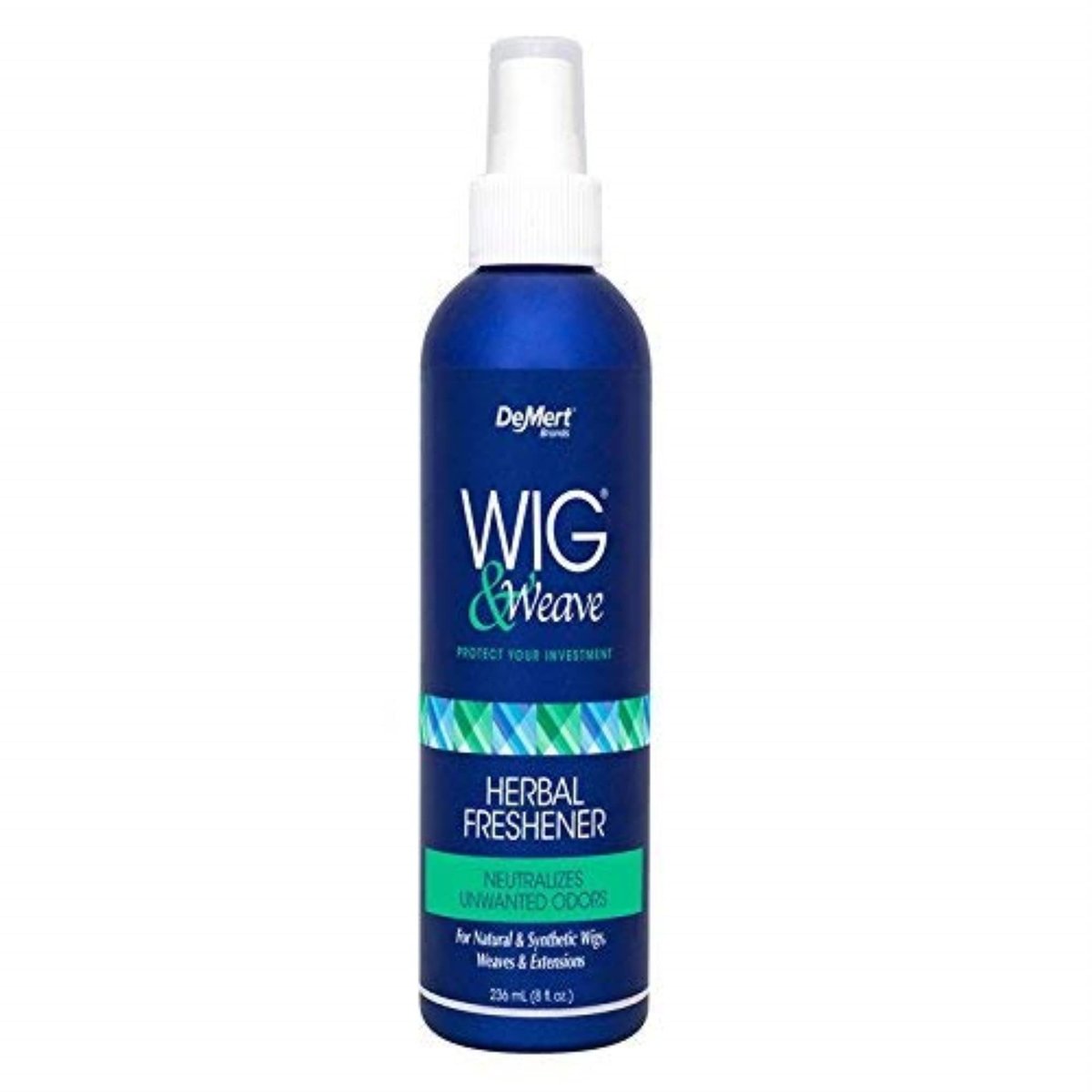 Demert Wig & Weave Wig Herbal Freshener - 8 oz Alcohol-Free Hair Spray for Wigs & Natural Hair - görsel 2