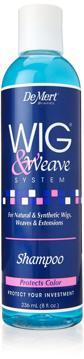 DeMert Wig & Weave System Shampoo for Natural and Synthetic Hair - 8 oz