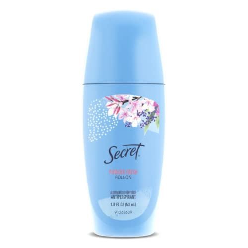Secret Original Roll-On Antiperspirant & Deodorant, Powder Fresh, 1.8 oz - Long-Lasting Odor & Wetness Protection for Women - görsel 2