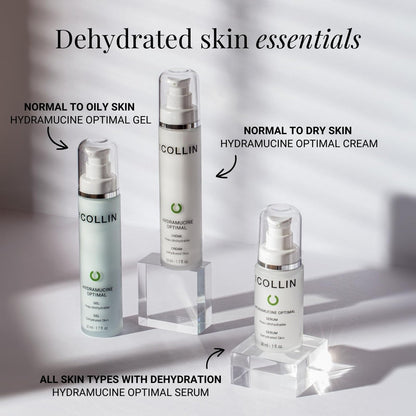 G.M. COLLIN Hydramucine Optimal Cream - Daily Face Moisturizer for Normal to Dry Skin, Firming Facial Lotion (1.7 Fl Oz) Avelisse