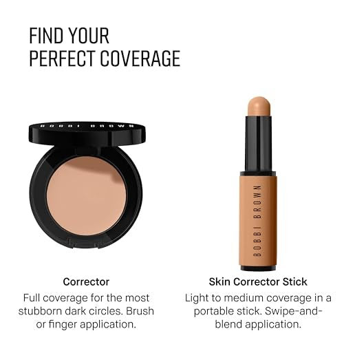 Bobbi Brown Corrector - Light Peach | Under Eye Color Corrector for Dark Circles, 0.05 oz Avelisse