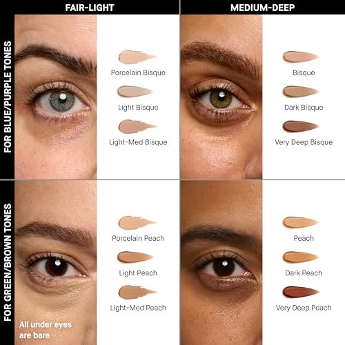 Bobbi Brown Corrector - Light Peach | Under Eye Color Corrector for Dark Circles, 0.05 oz Avelisse