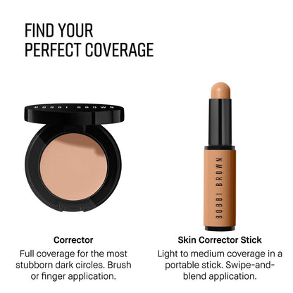 Bobbi Brown Corrector - Light Peach | Under Eye Color Corrector for Dark Circles, 0.05 oz Avelisse