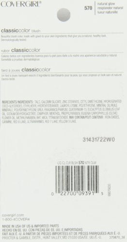 COVERGIRL Classic Color Blush Natural Glow 570 - 0.3 oz
