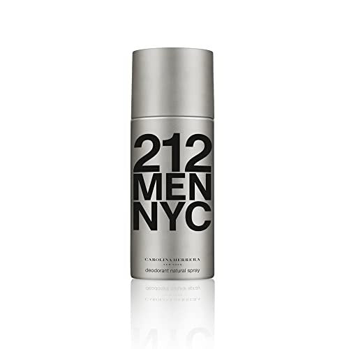 Carolina Herrera 212 NYC Men Deodorant Spray - 24-Hour Freshness, Masculine Scent, 5 oz - görsel 2