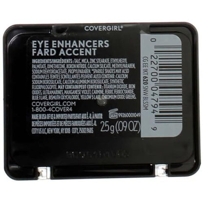 COVERGIRL Eye Enhancers 1-Kit Eyeshadow - Snow Blossom, Silky Sheer Formula, 0.9 oz