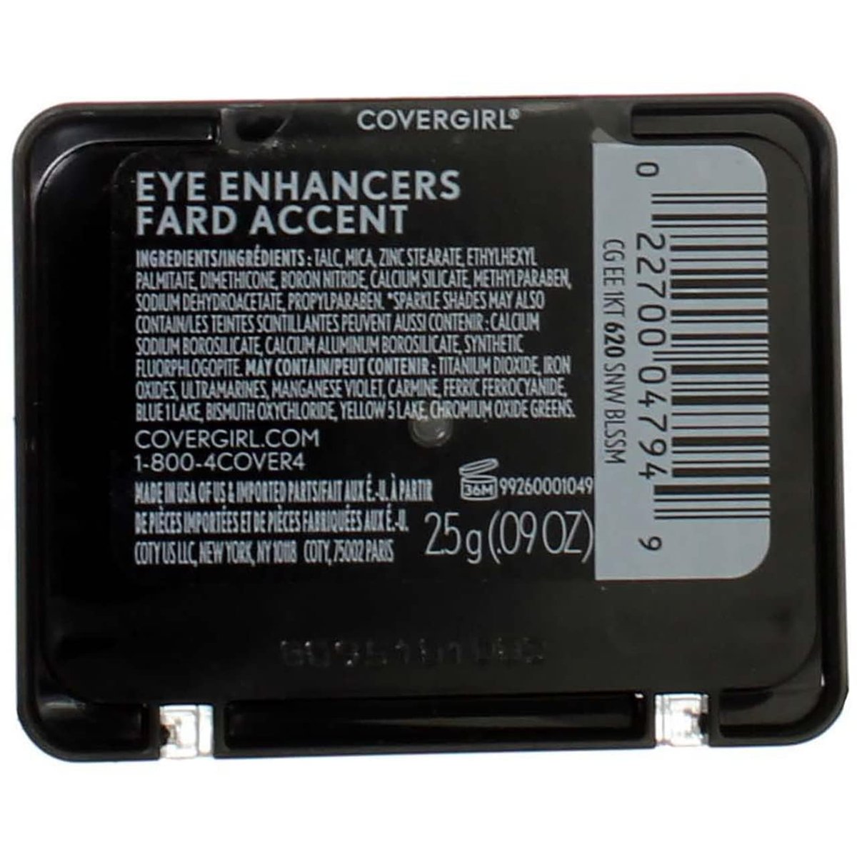 COVERGIRL Eye Enhancers 1-Kit Eyeshadow - Snow Blossom, Silky Sheer Formula, 0.9 oz - görsel 10
