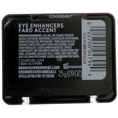 COVERGIRL Eye Enhancers 1-Kit Eyeshadow - Snow Blossom, Silky Sheer Formula, 0.9 oz