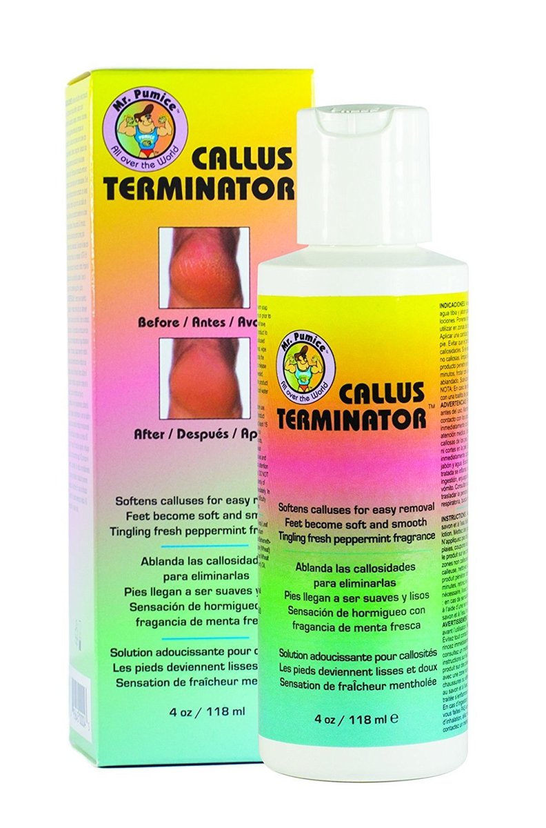 Mr. Pumice Callus Terminator 4oz - Professional Foot Care Pumice Stone for Smooth, Healthy Feet - görsel 1