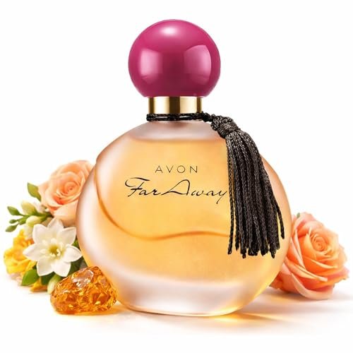 AVON Far Away Eau de Parfum for Women - Amber Floral Scent, Long Lasting Perfume Spray, 1.7 fl oz Avelisse