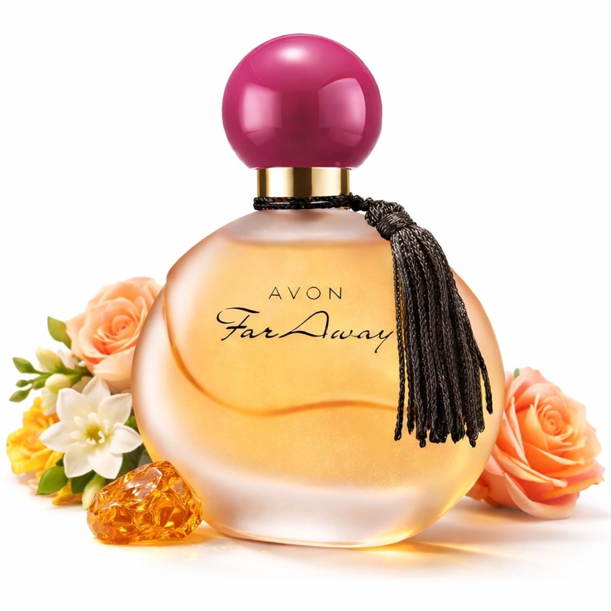 AVON Far Away Eau de Parfum for Women - Amber Floral Scent, Long Lasting Perfume Spray, 1.7 fl oz Avelisse